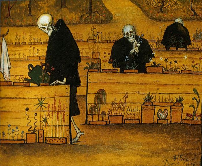 Hugo Simberg The Garden of Death china oil painting image